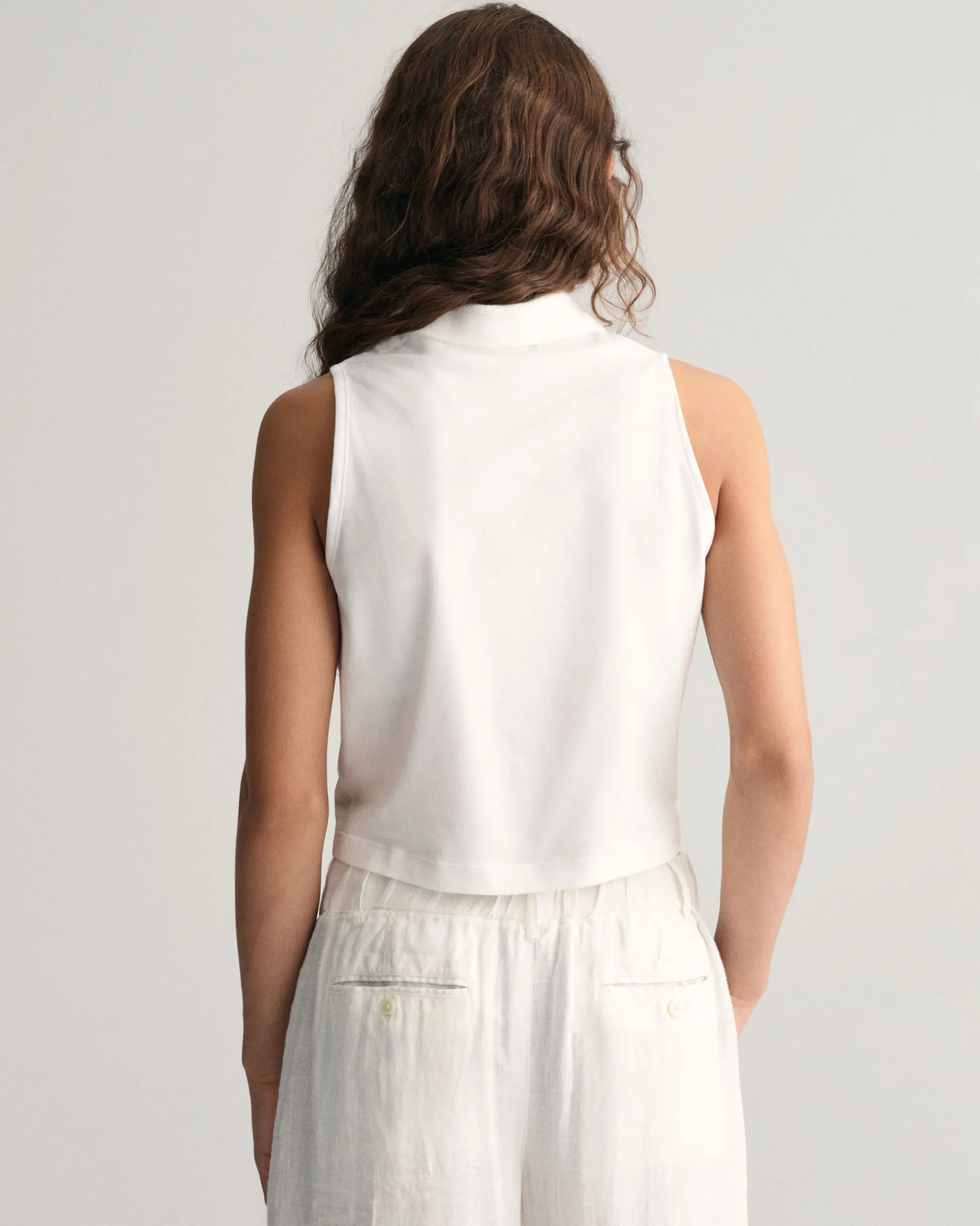 Teen Girls Piqué Tank Top