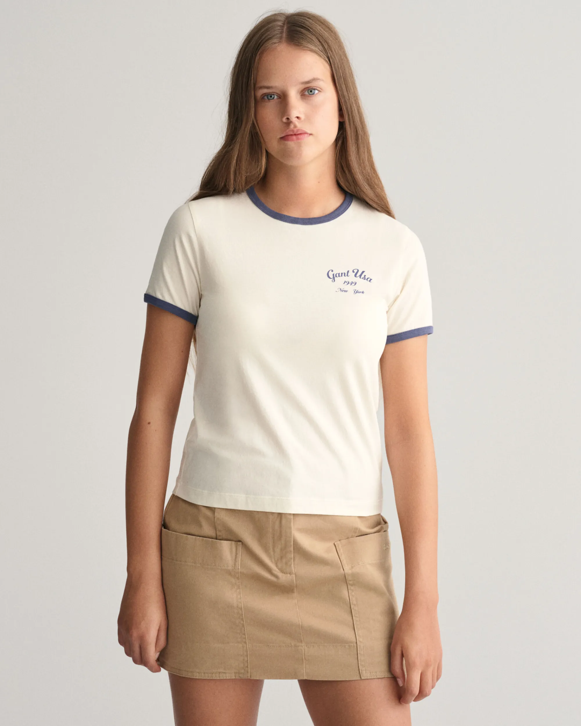 Teen Girls Script Graphic T-Shirt