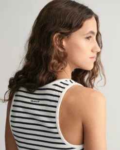 Teen Girls Striped Rib Tank Dress