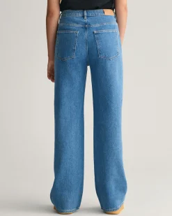 Teen Girls Wide Leg Jeans