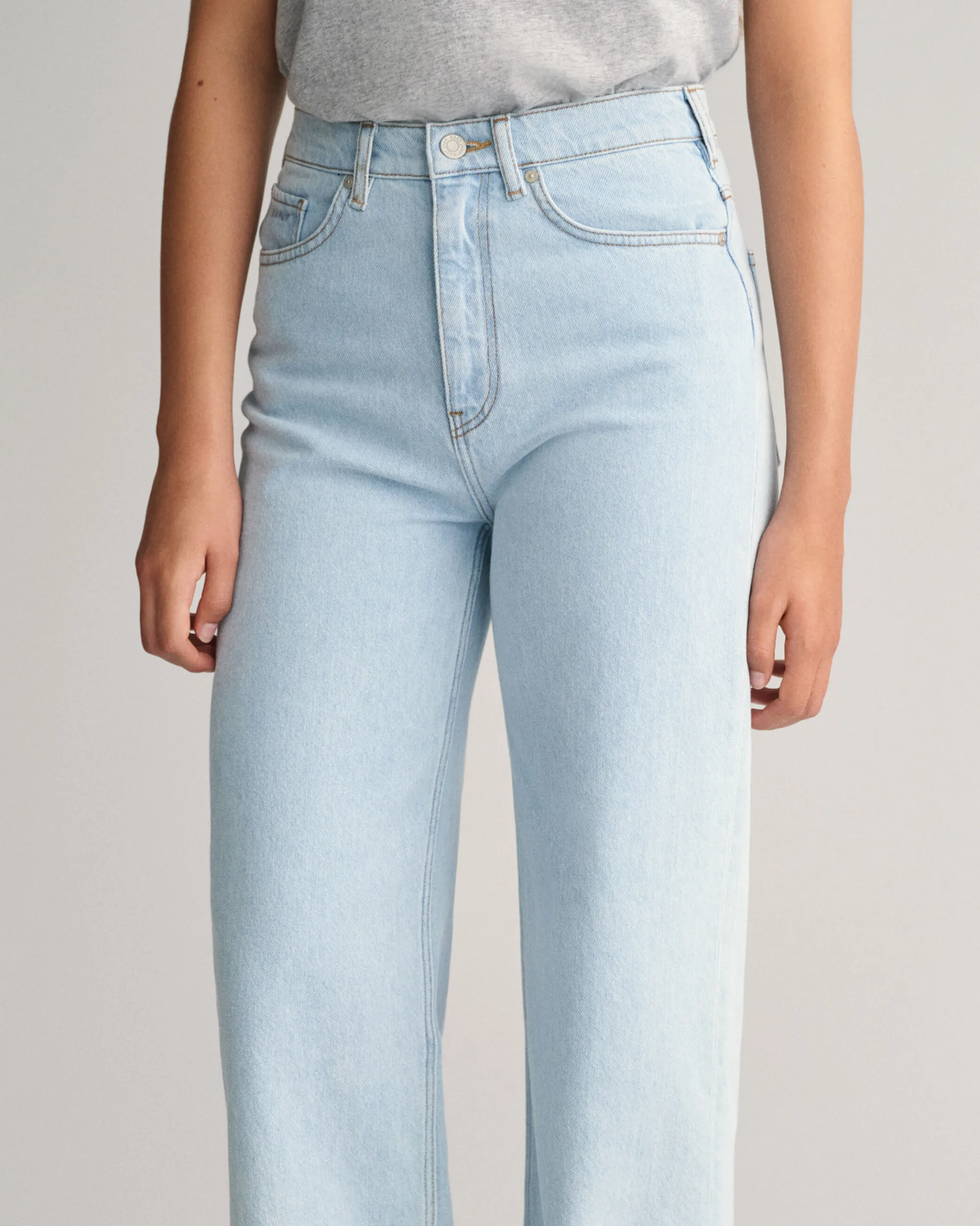 Teen Girls Wide Leg Jeans