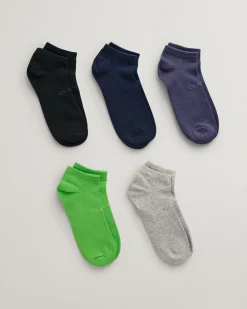 Teens 5-Pack Tonal Logo Sneaker Socks