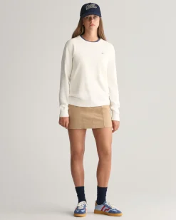 Teens Shield Classic Cotton Crew Neck Sweater