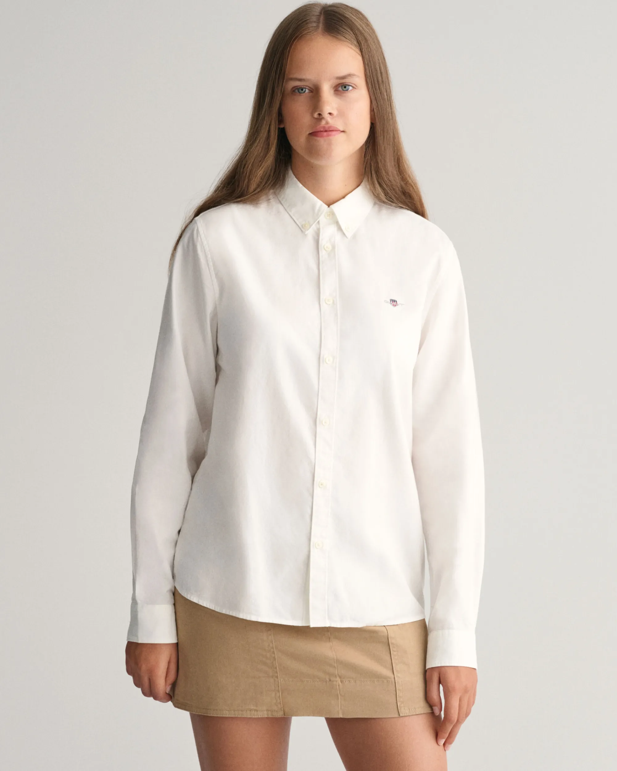 Teens Shield Oxford Shirt