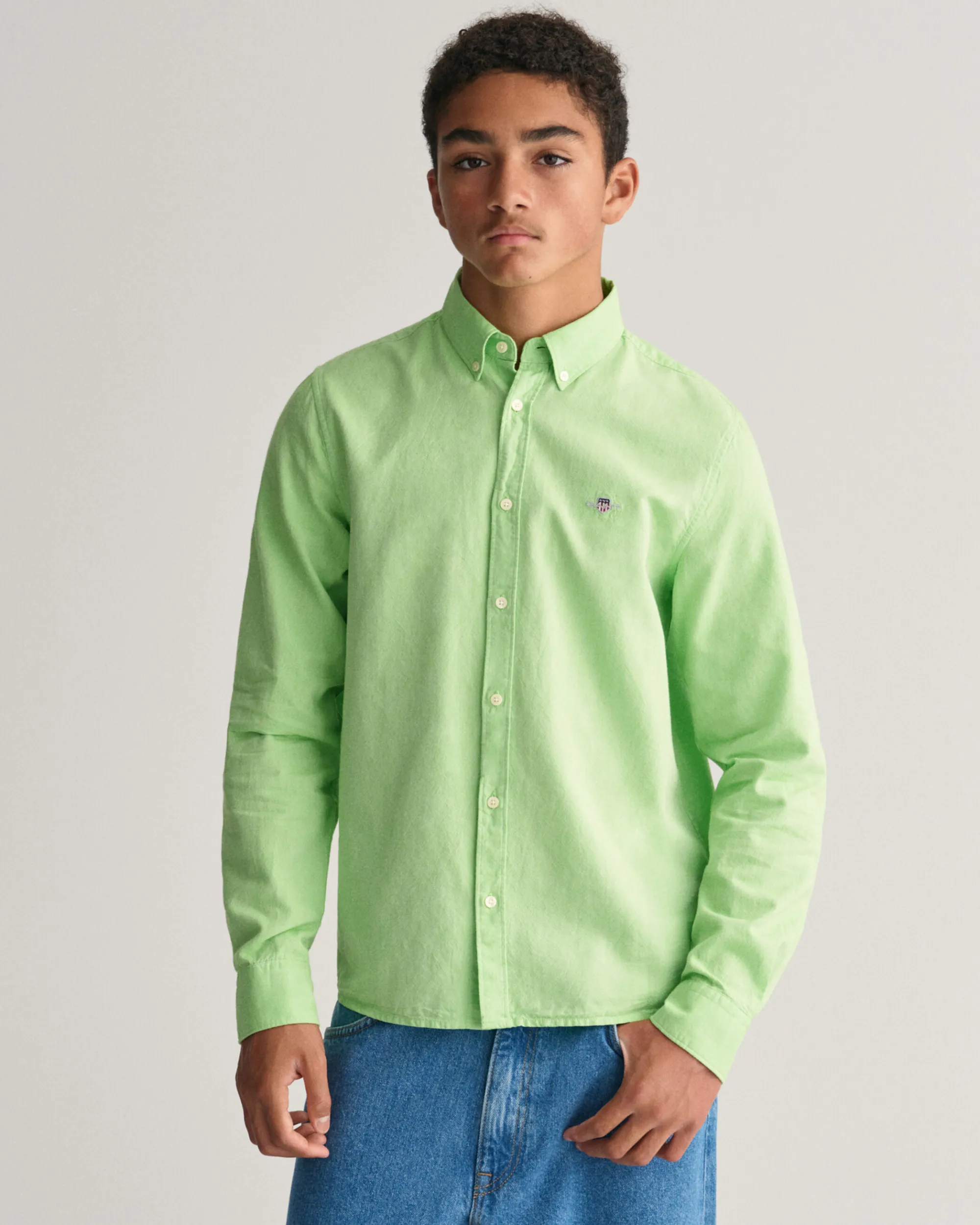 Teens Shield Oxford Shirt