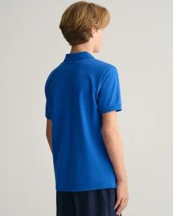 Teens Shield Piqué Polo Shirt