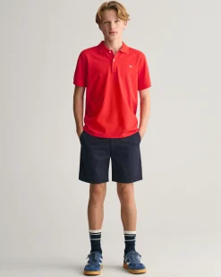 Teens Shield Piqué Polo Shirt