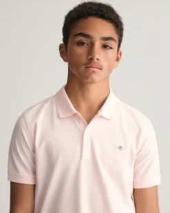 Teens Shield Piqué Polo Shirt