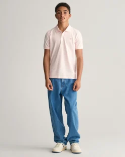 Teens Shield Piqué Polo Shirt