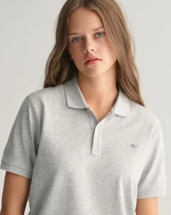 Teens Shield Piqué Polo Shirt