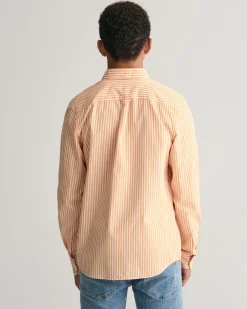 Teens Shield Striped Poplin Shirt
