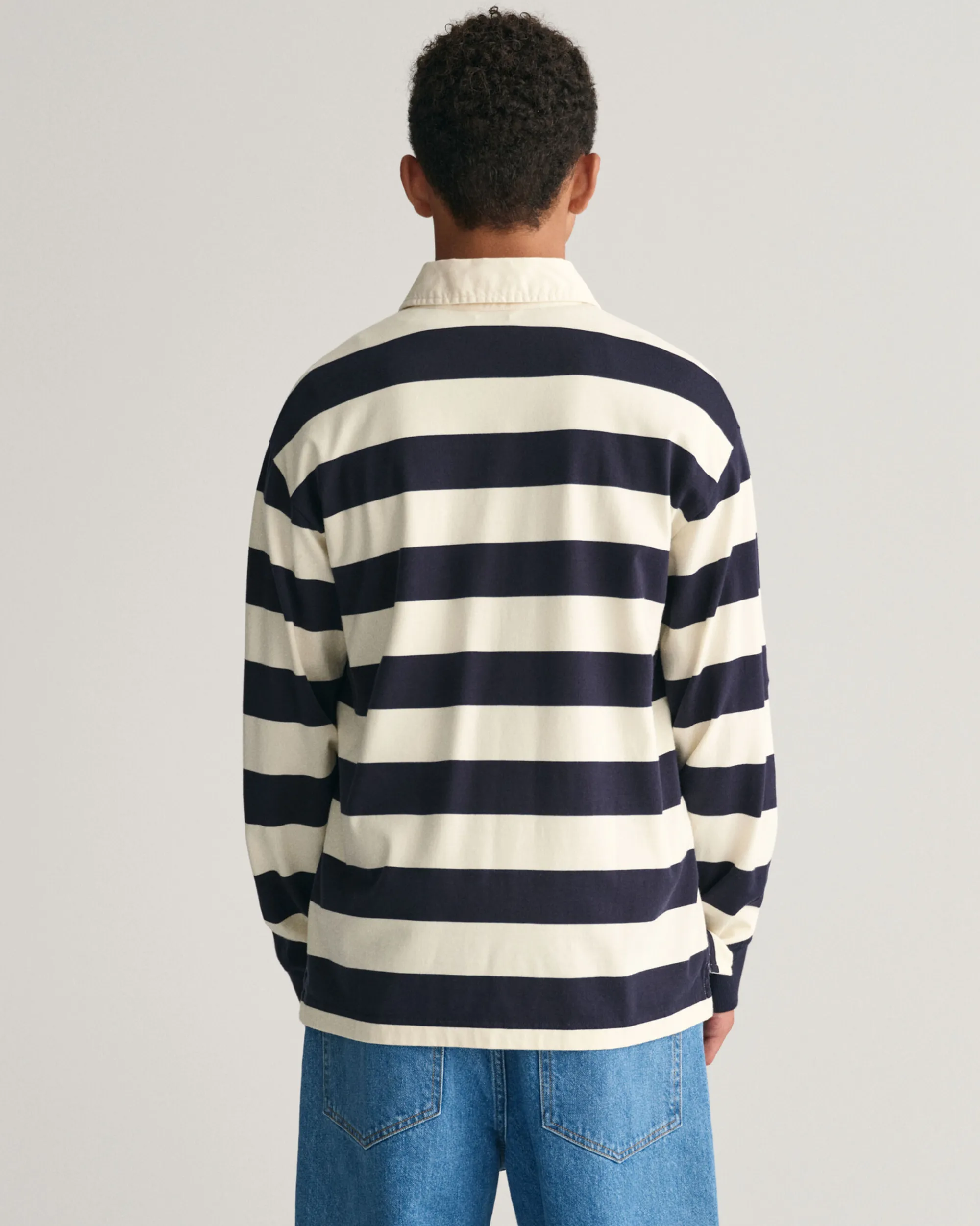 Teens Shield Striped Rugger