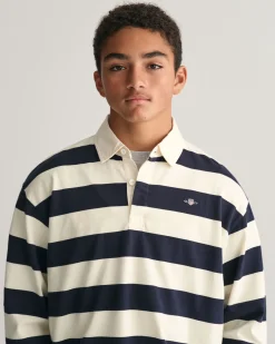 Teens Shield Striped Rugger