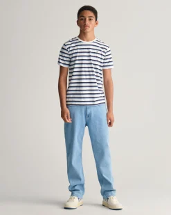 Teens Shield Striped T-Shirt