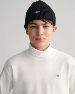 Teens Shield Turtleneck Long Sleeve Top