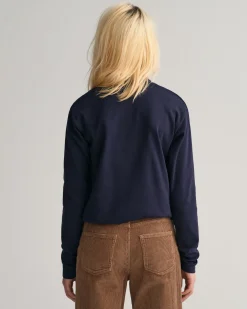 Teens Shield Turtleneck Long Sleeve Top