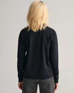 Teens Shield Turtleneck Long Sleeve Top