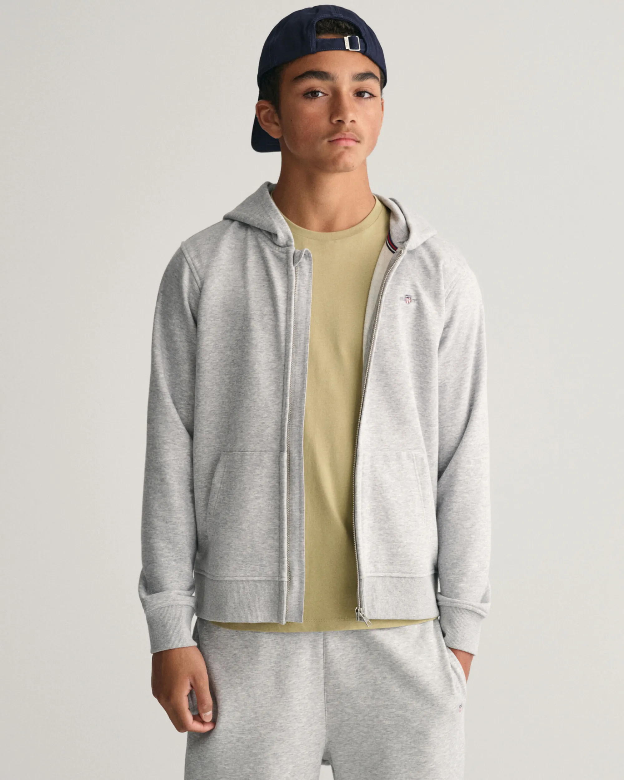 Teens Shield Zip Hoodie