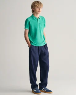 Teens Sunfaded Piqué Polo Shirt