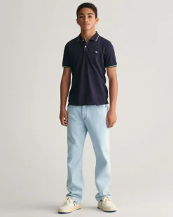 Teens Tipped Piqué Polo Shirt
