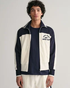 Terry Cloth Zip Jacket