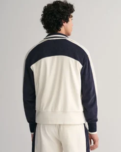 Terry Cloth Zip Jacket