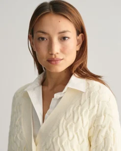 Textured Cotton Cardigan