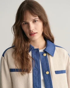 Textured Overshirt