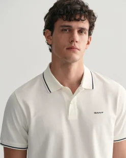 Tipped Piqué Polo Shirt