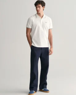 Tipped Piqué Polo Shirt