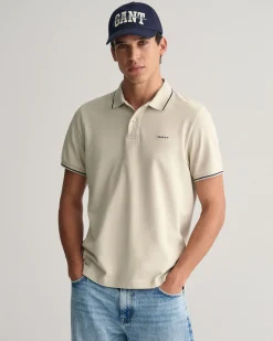 Tipped Piqué Polo Shirt