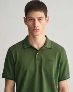 Tipped Piqué Polo Shirt
