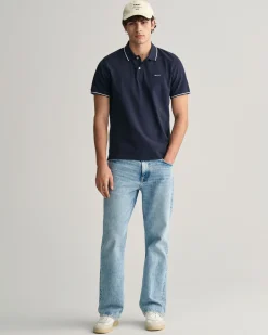 Tipped Piqué Polo Shirt