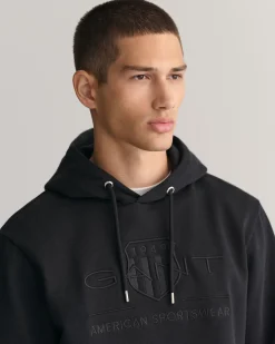 Tonal Archive Shield Hoodie