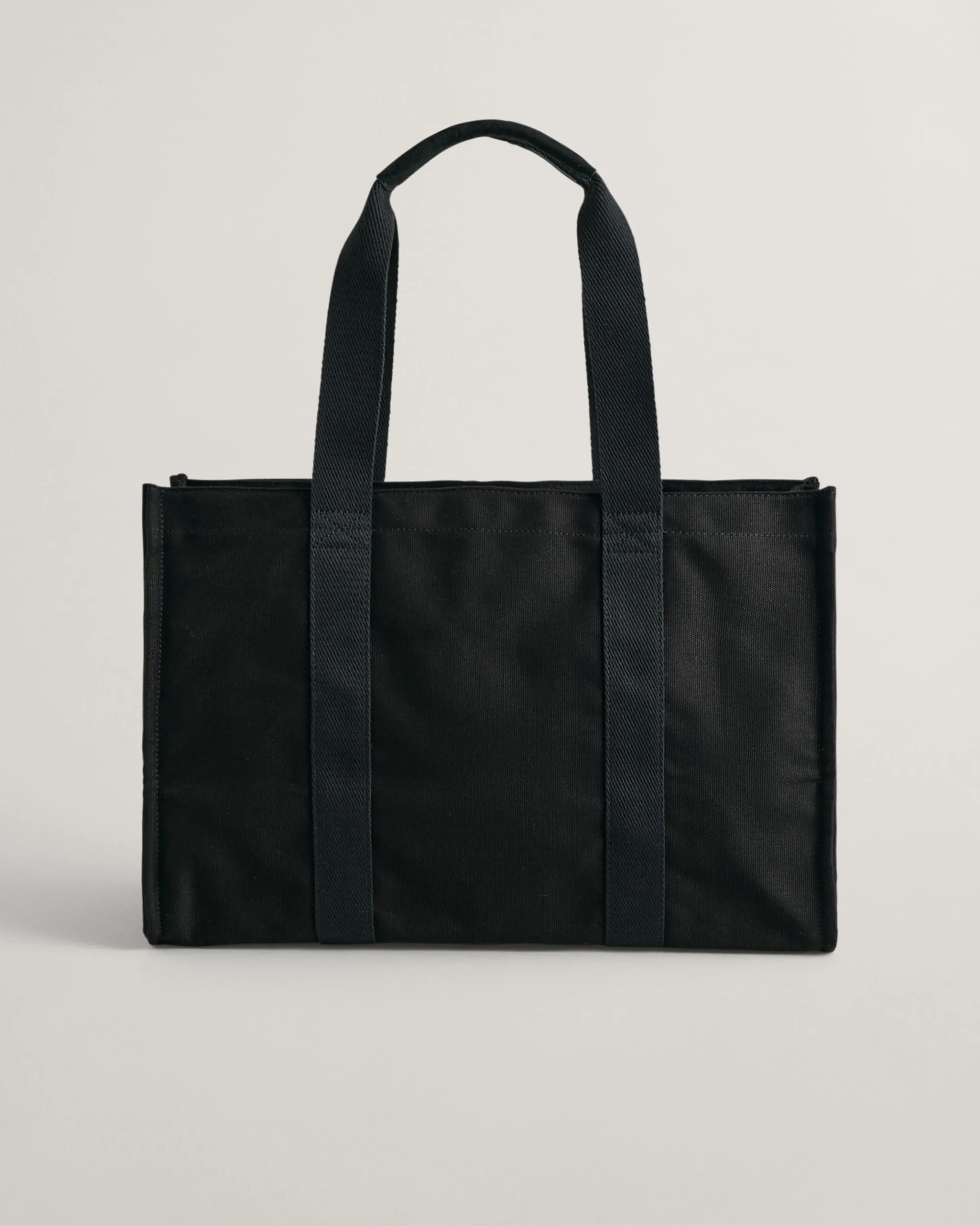 Tonal Shield Canvas Tote Bag