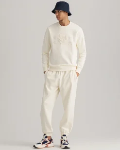 Tonal Shield Crew Neck Sweatshirt