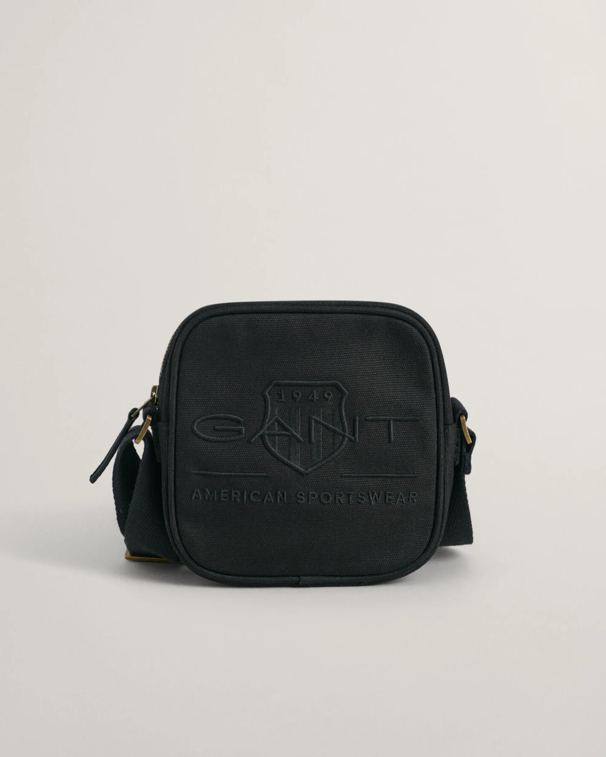 Tonal Shield Crossbody Bag