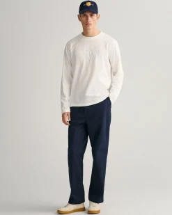 Tonal Shield Long Sleeve T-Shirt