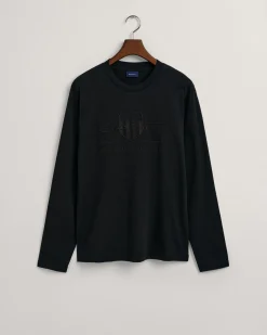 Tonal Shield Long Sleeve T-Shirt