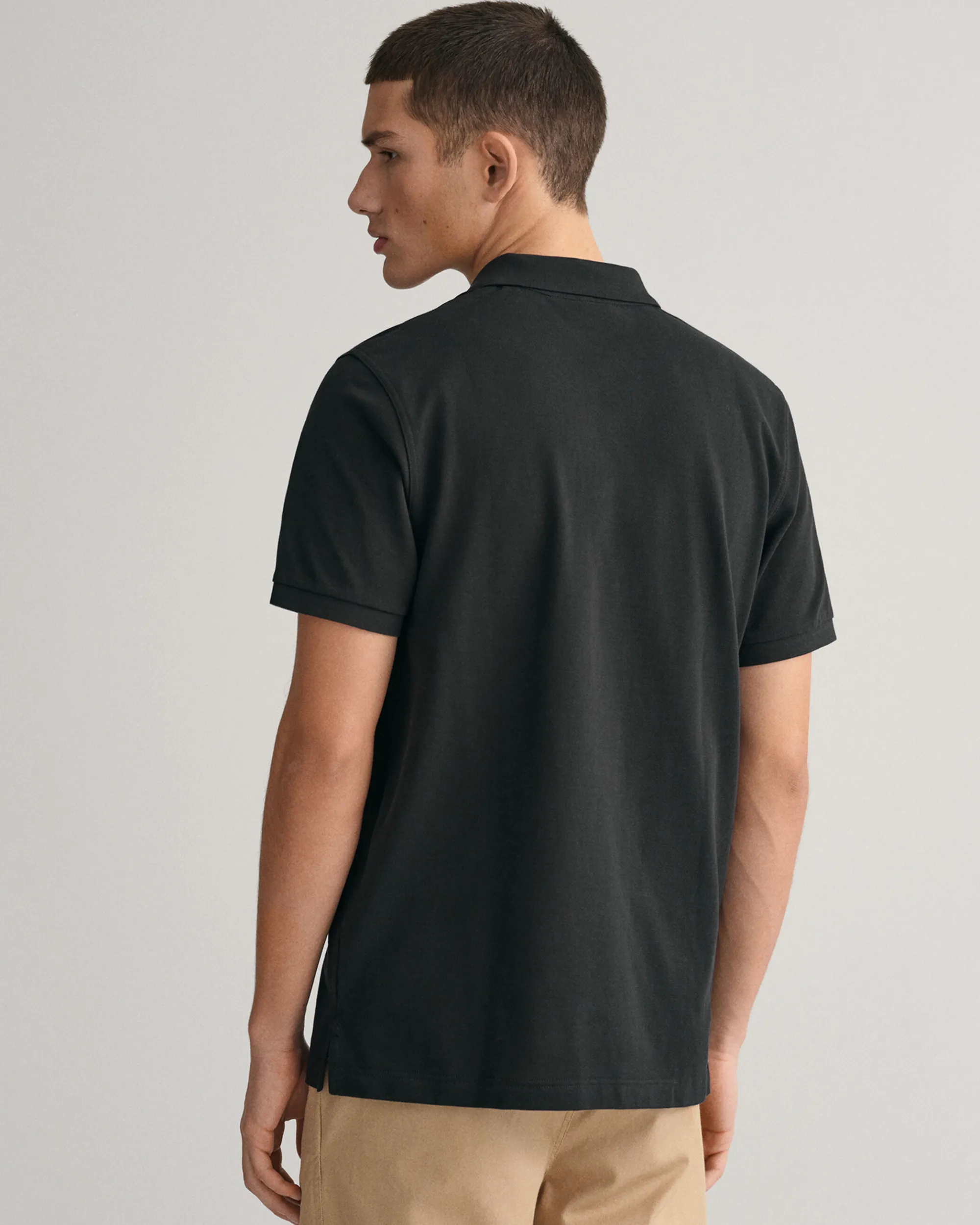 Tonal Shield Polo Shirt