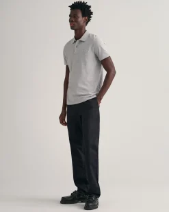 Tonal Shield Polo Shirt