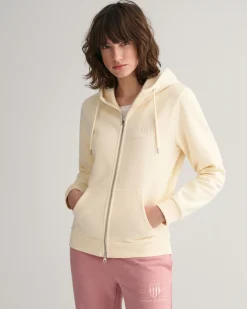 Tonal Shield Zip Hoodie