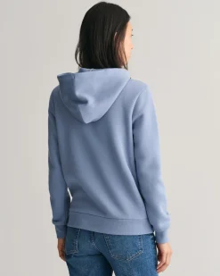 Tonal Shield Zip Hoodie