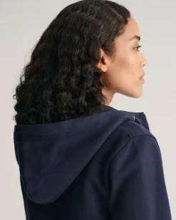 Tonal Shield Zip Hoodie
