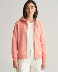 Tonal Shield Zip Hoodie