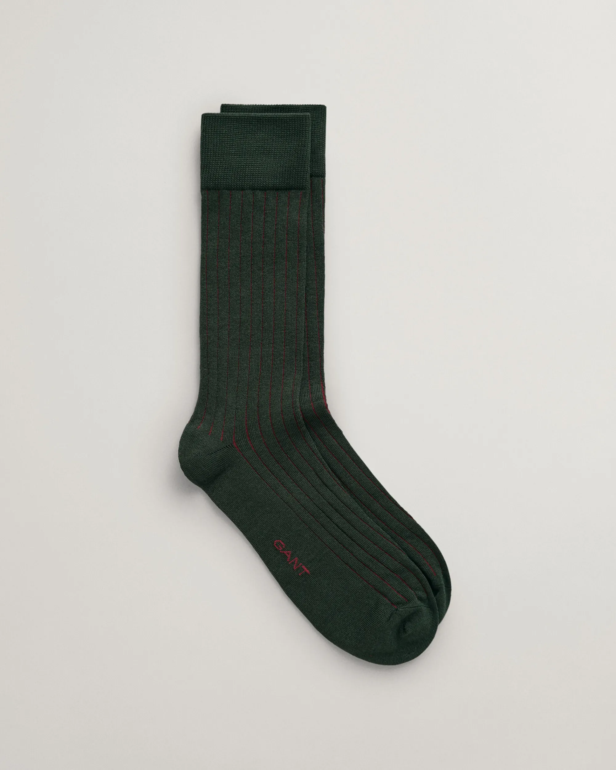 Two Color Ribbed Socks