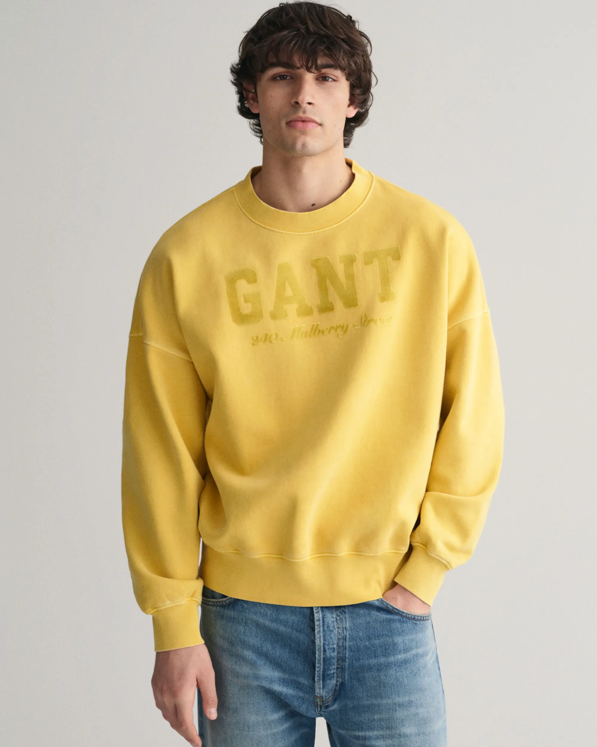 Vintage Wash Crew Neck Sweatshirt