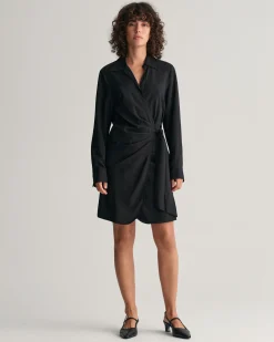 Wrap Shirt Dress