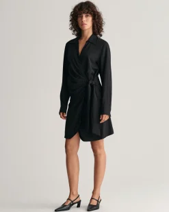 Wrap Shirt Dress