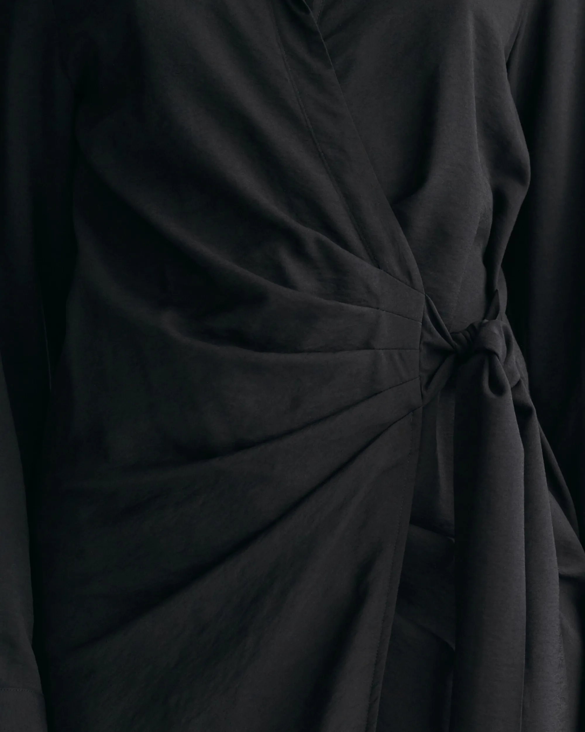 Wrap Shirt Dress